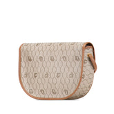 Honeycomb Coated Canvas Crossbody